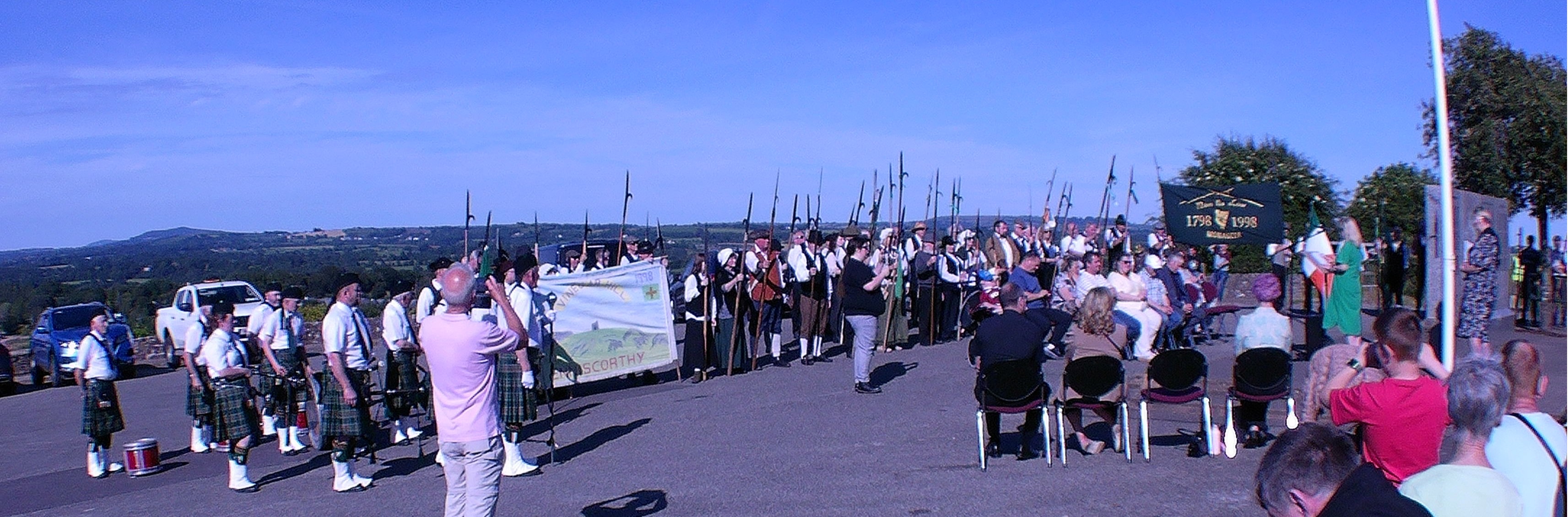 To the memory of the men, women and children on Vinegar Hill