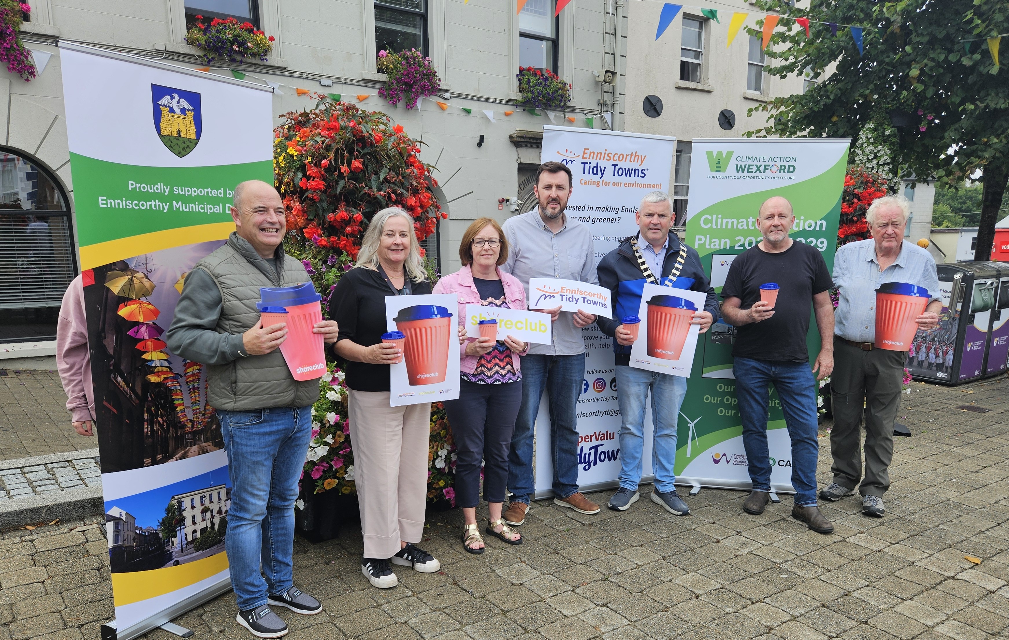Enniscorthy to reduce coffee cup waste